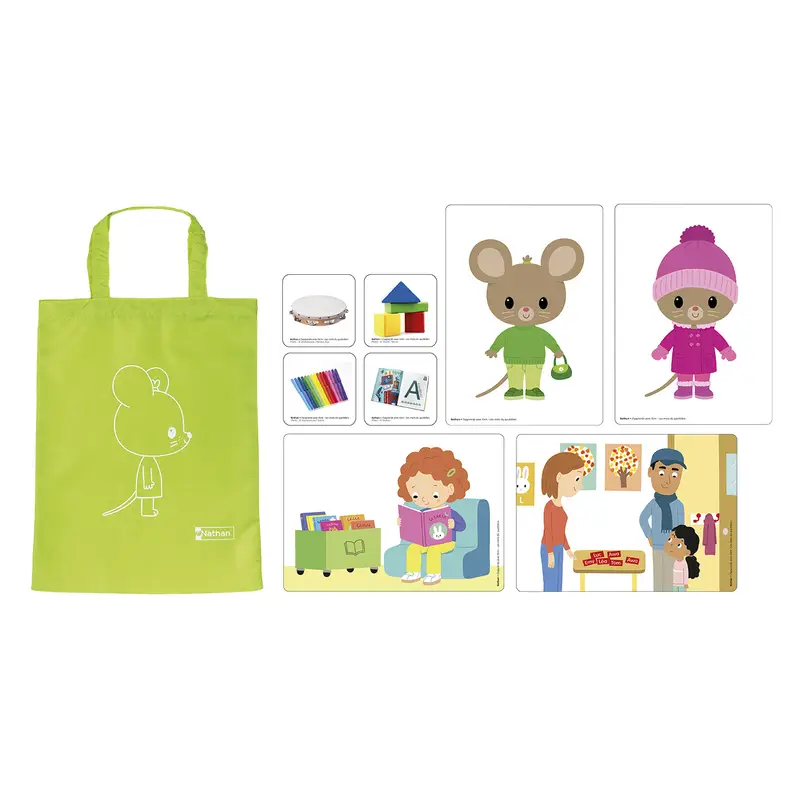 J'apprends avec Kimi - Les mots du quotidien - Coffret pédagogique - 3133091251888 - 