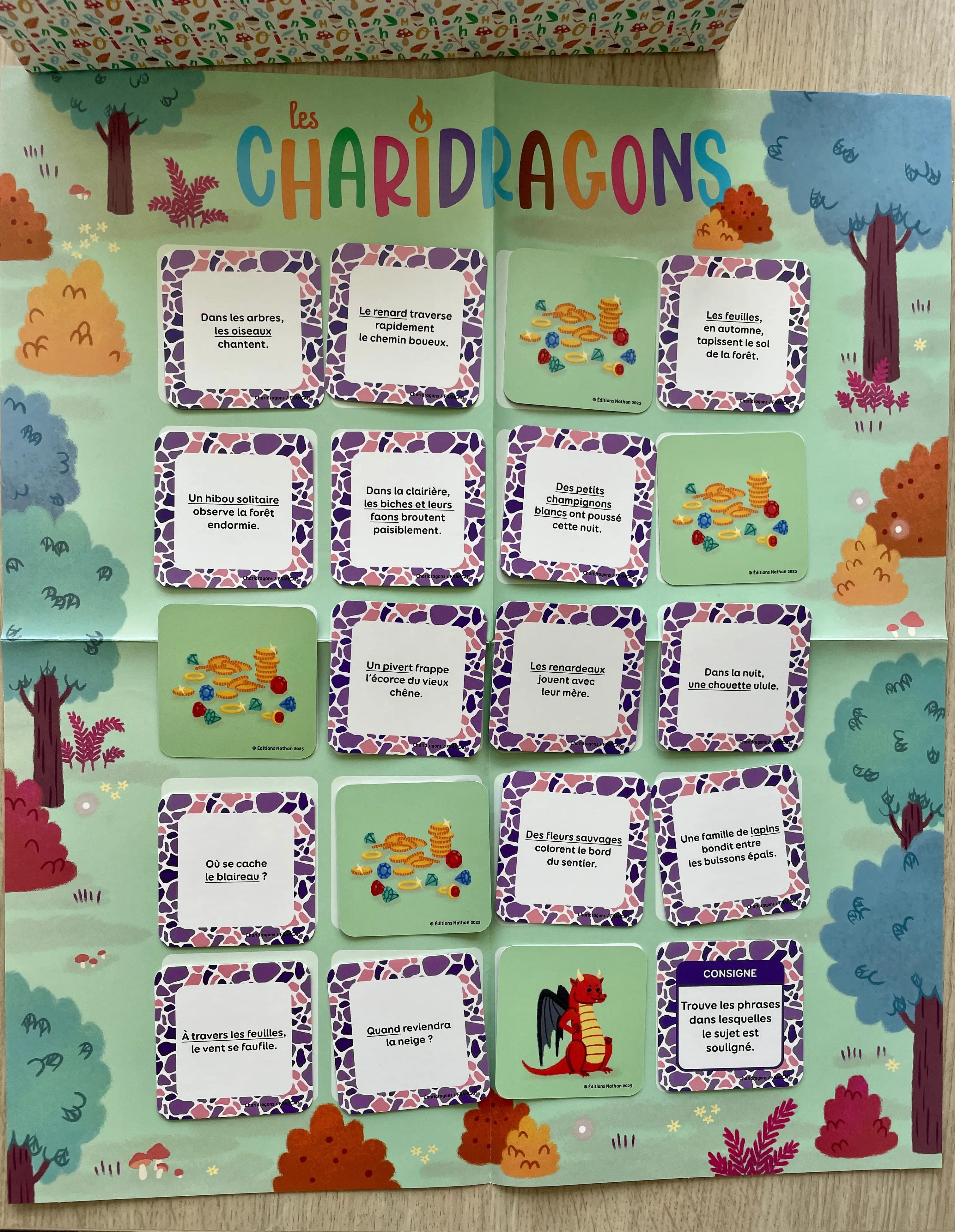 Les cartacharis CE1 - Français - Matériel collectif - 3133099136149 - jeu Charidragons