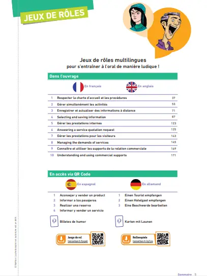 Organiser et suivre les activités d'accueil - 1re/Terminale Bac Pro Métiers de l'Accueil - Livre + licence numérique i-Manuel 2.0 - 9782095019372 - Jeux de rôles