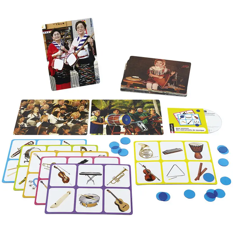 Jeux sonores des instruments de musique - Jeu - 3133093372260 - 