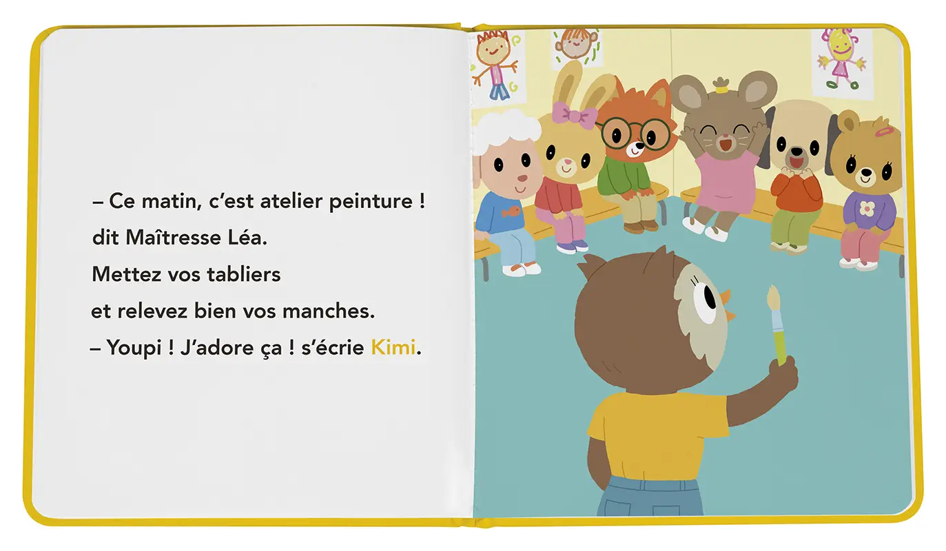 Kimi et les couleurs - Album - Livre - 9782095054007 - 