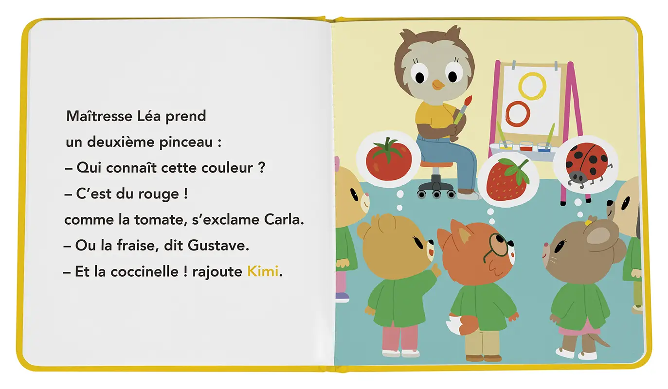 Kimi et les couleurs - Album - Livre - 9782095054007 - 