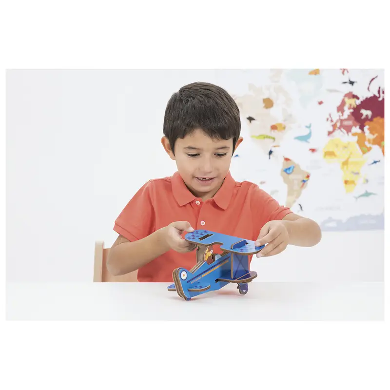 L'avion bi-plan - Jeu - 3133093872197 - 