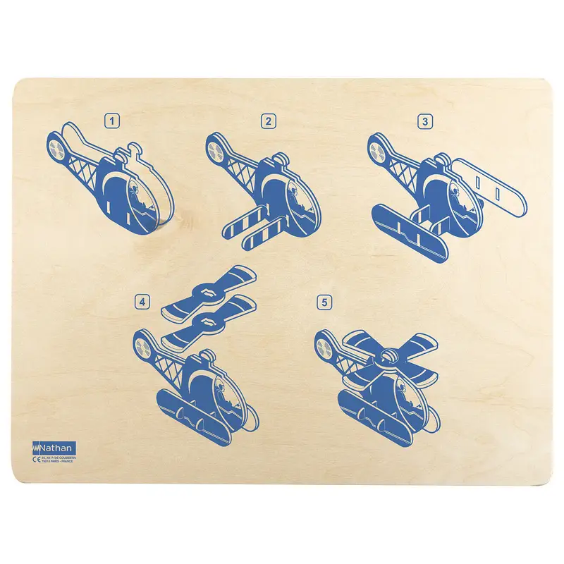 L'hélicoptère - Jeu - 3133093872241 - 