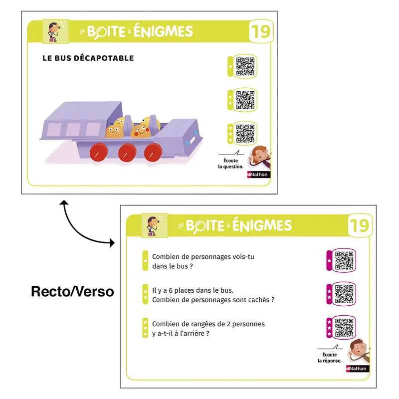 La boîte à énigmes 2 - Cycle 1 - Coffret pédagogique - 3133099106715 - 