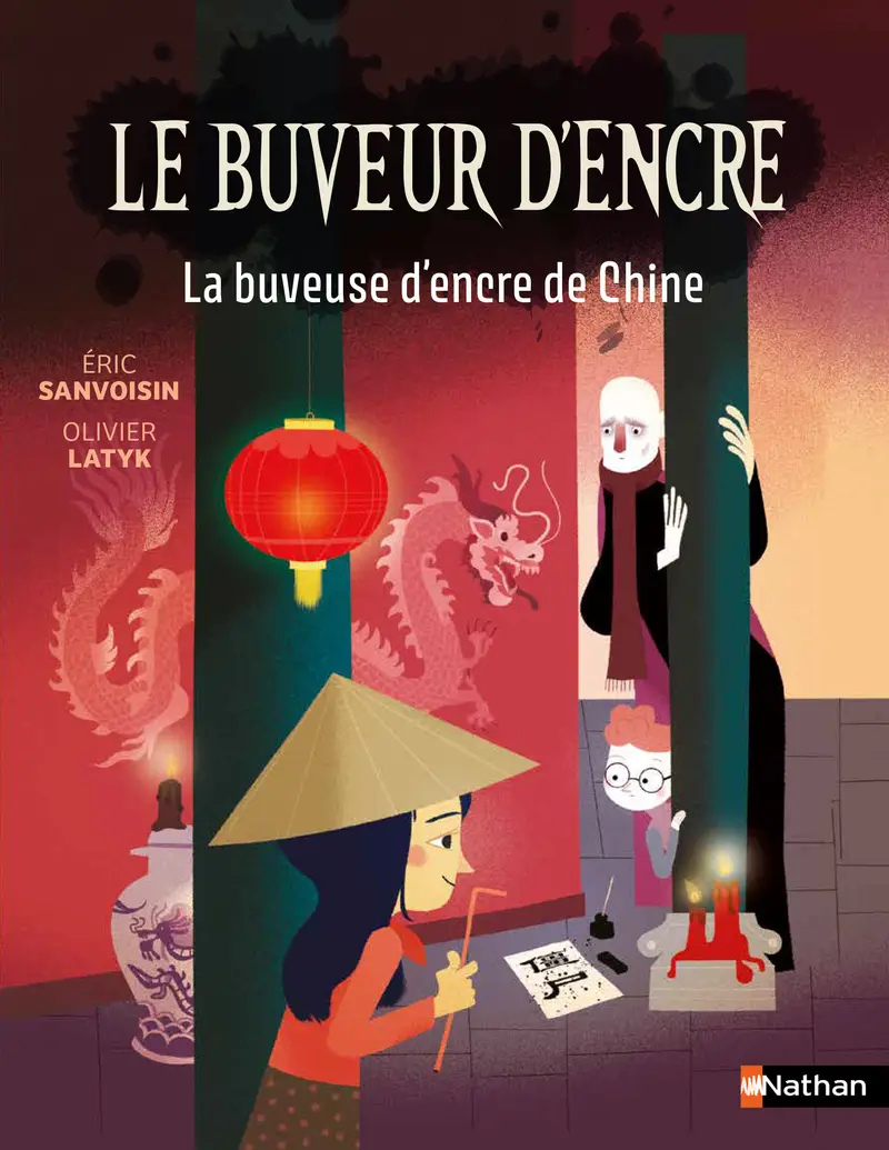 La Buveuse d'encre de Chine - Roman Fantastique illustré de 7 à 11 ans - Roman - 9782095049027