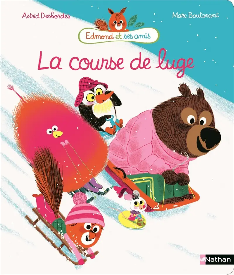 La course de luge - Edmond et ses amis - Album dès 4 ans - Album(s) - 9782092559208