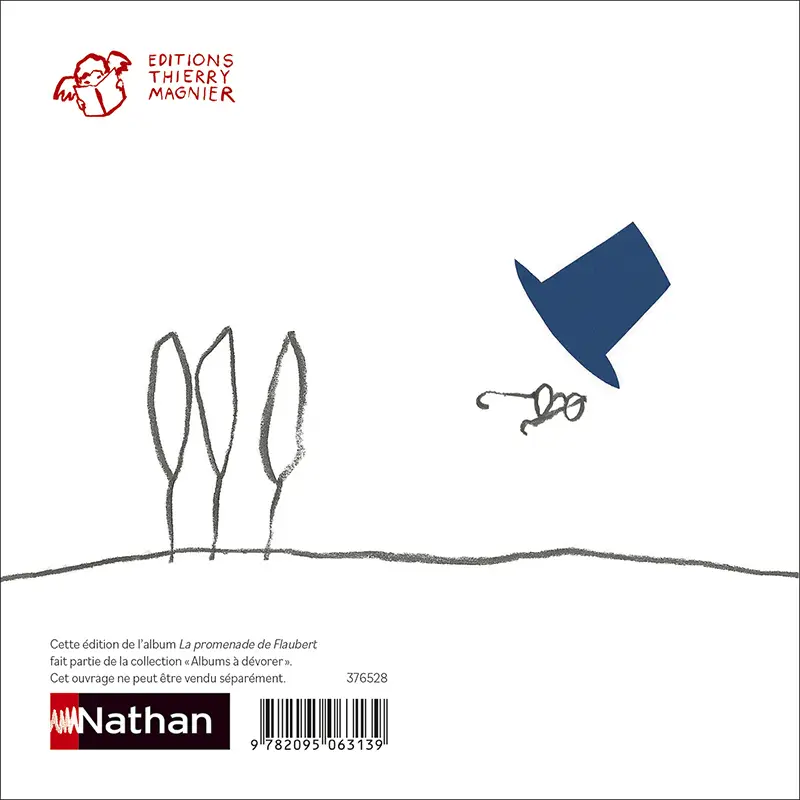 La promenade de Flaubert - Lot de 3 - Albums à dévorer - Album(s) - 3133099151029 - Couverture verso