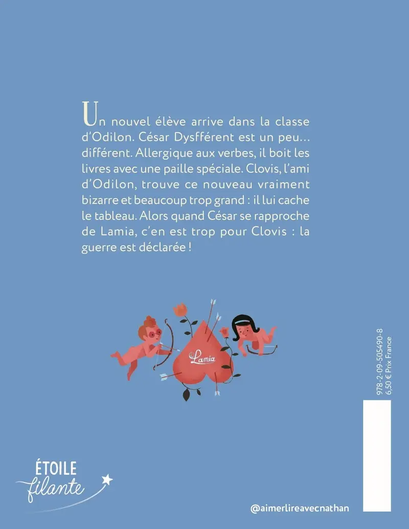 Le Buveur d'encre : L'école des buveurs d'encre - Dès 7 ans - Roman - 9782095054908 - Couverture verso