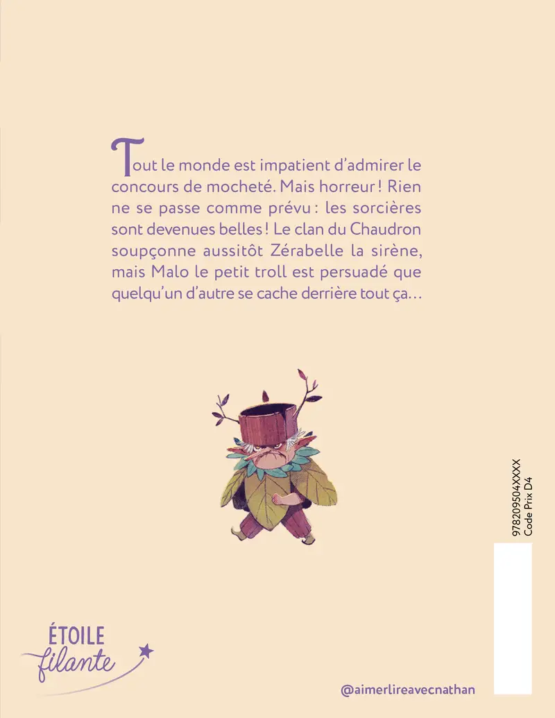 Le clan du chaudron : Le concours de mocheté - roman fantasy dès 7 ans - Roman - 9782095049140 - Couverture verso
