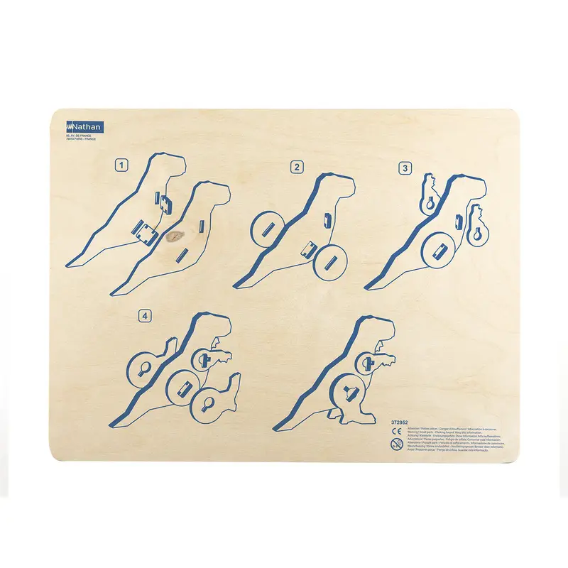 Le tyrannosaure - Jeu - 3133093729521 - 