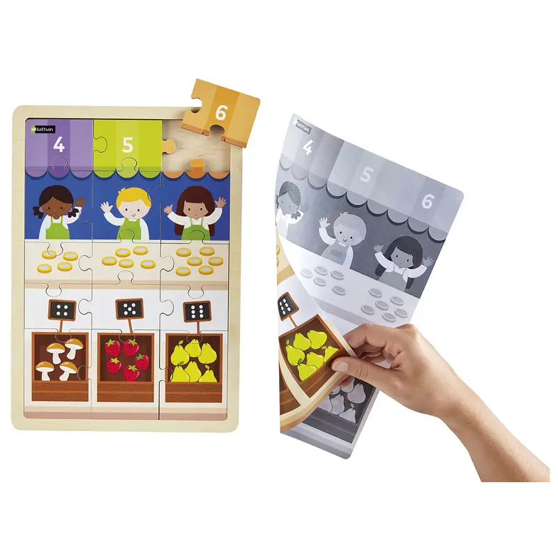 Les quantités de 1 à 6 - Jeu - 3133093872326 - 