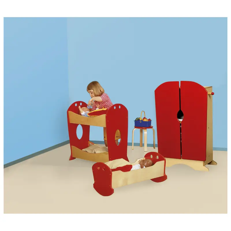 Lits superposés Rouge - Équipement - 3133093711328 - 