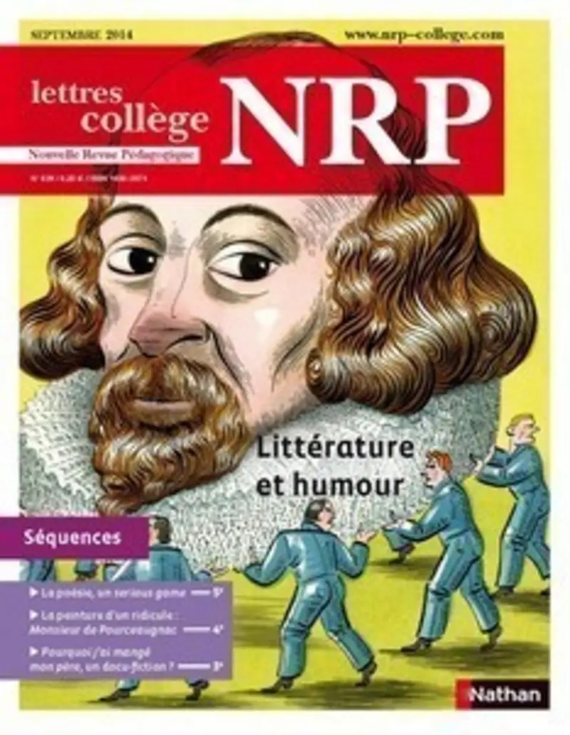 Littérature et humour - Septembre 2014 (Format PDF) -  - 9782091116709