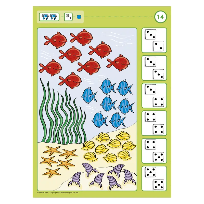 Logico Primo - Mathématiques GS - Jeu - 3133093880215 - CATALOGUE