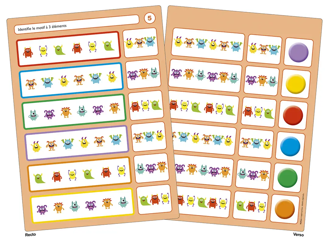 Logico Primo - Motifs organisés MS/GS - Jeu - 3133099143604 - 