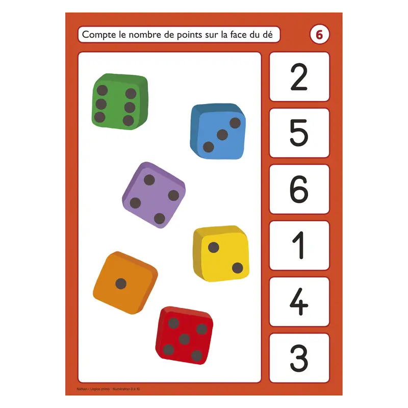 Logico Primo - Numération 0 à 10 - Jeu - 3133093880659 - CATALOGUE