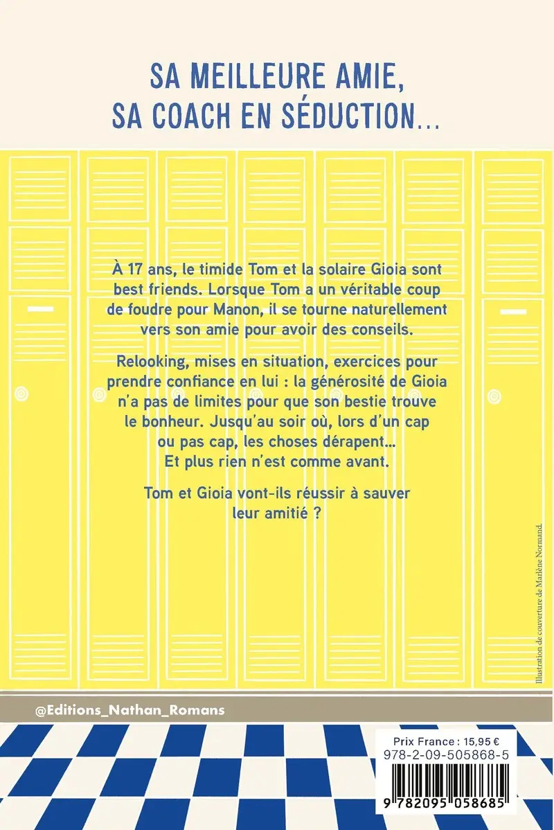 Love coach - Une romance friends to lovers Young Adult drôle et émouvante - Dès 14 ans  - Roman - 9782095058685 - Couverture verso
