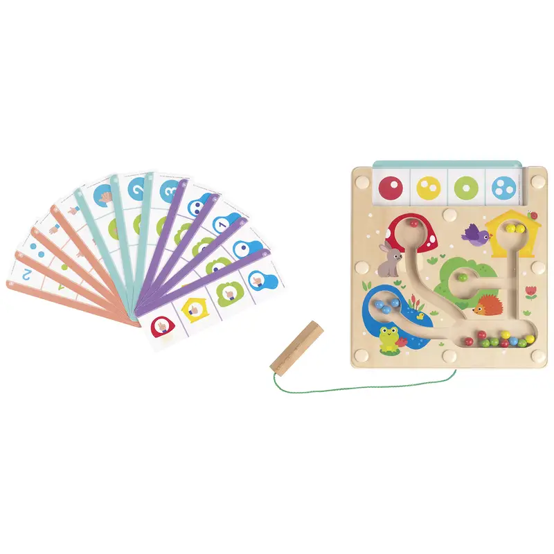 Magneticolor - Numération de 1 à 3 - Jeu - 3133099117650 - 