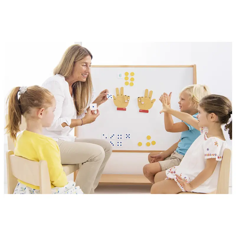 Mains magnétiques pour compter - Atelier - 3133093884428 - 