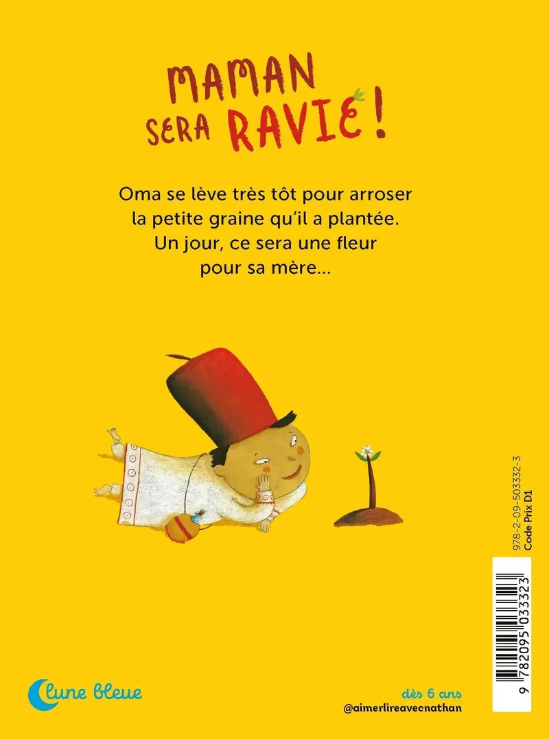 Maman sera ravie ! Lune Bleue - roman Dès 6 ans - Roman - 9782095033323 - Couverture verso