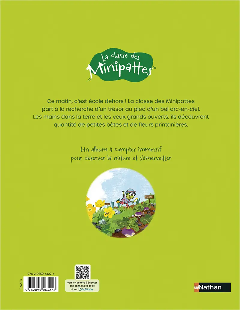 Merveilleux jardin - Album - Album(s) - 9782095063276 - Couverture verso