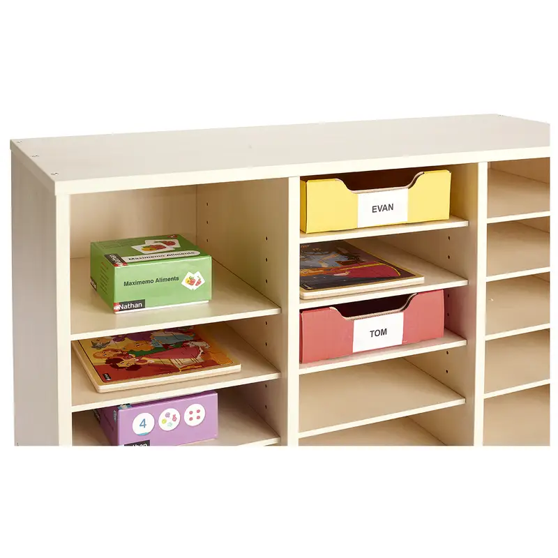 Meuble d'activités 15 cases - Teinte bouleau - Équipement - 3133093722669 - 