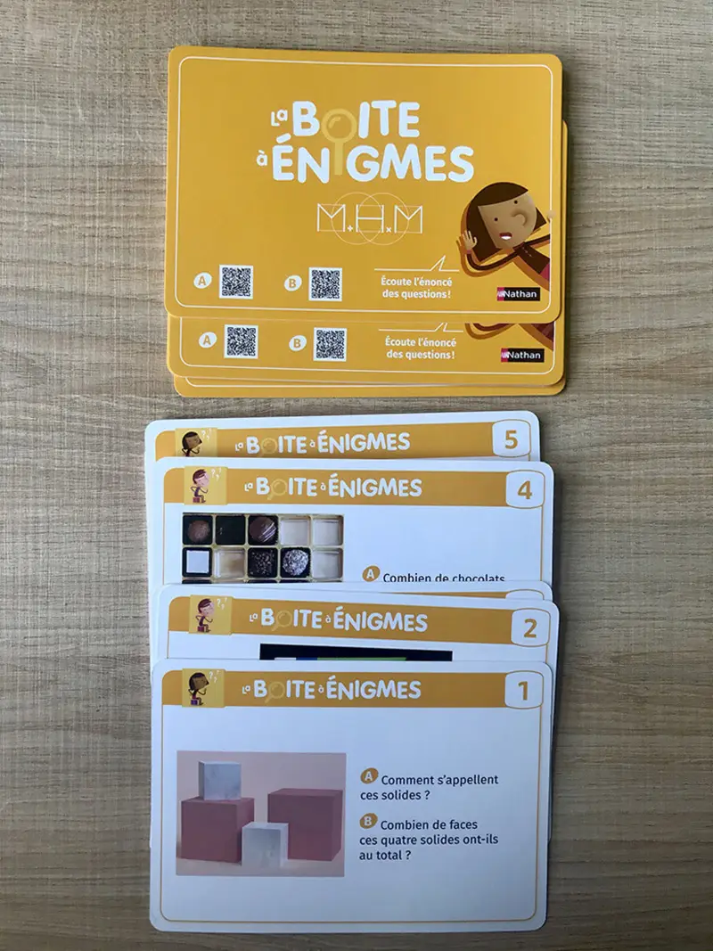 MHM - La boite à énigmes CE1 - Matériel collectif - 3133091244231 - 