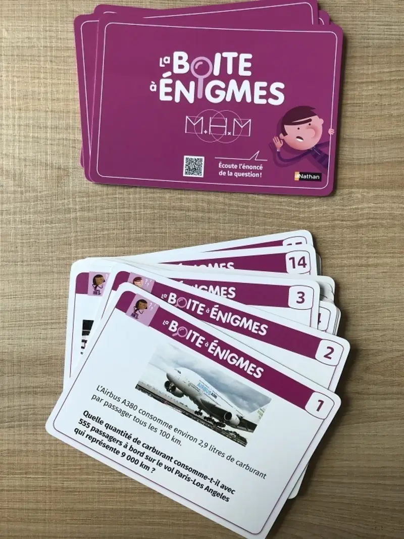 MHM - La boite à énigmes CM1  - Matériel collectif - 3133091244255 - 