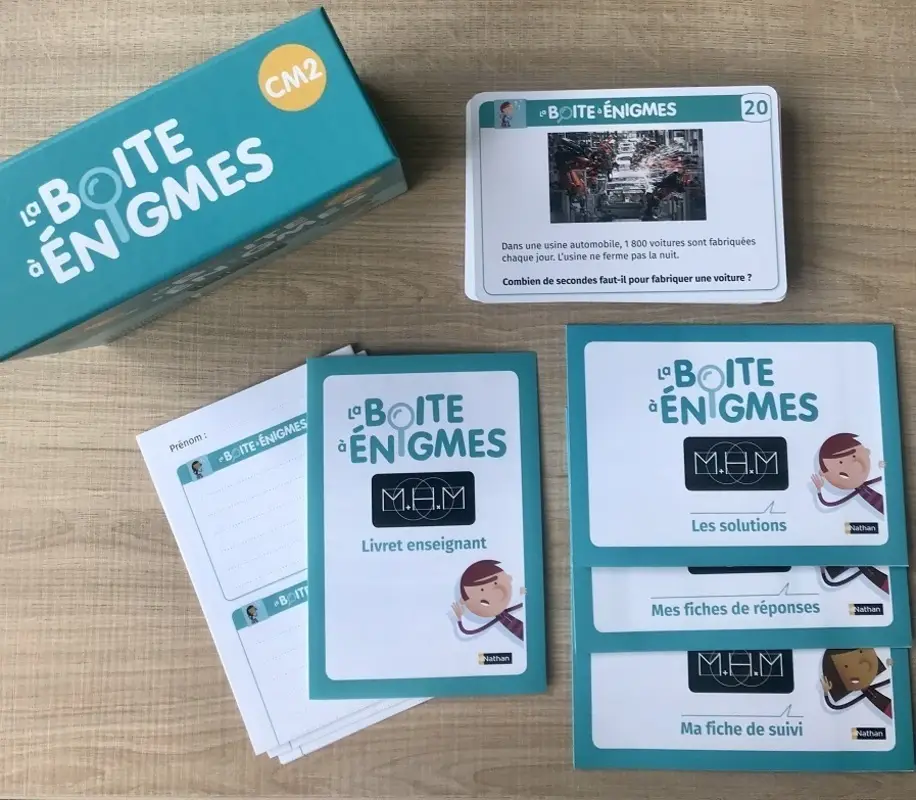 MHM - La boite à énigmes CM2 - Matériel collectif - 3133091244262 - 