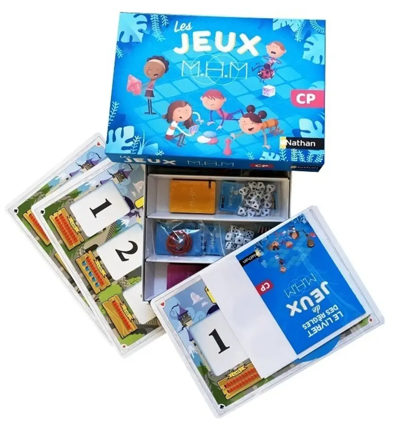 MHM - Ma boite de jeux CP - Matériel collectif - 3133091242237 - 