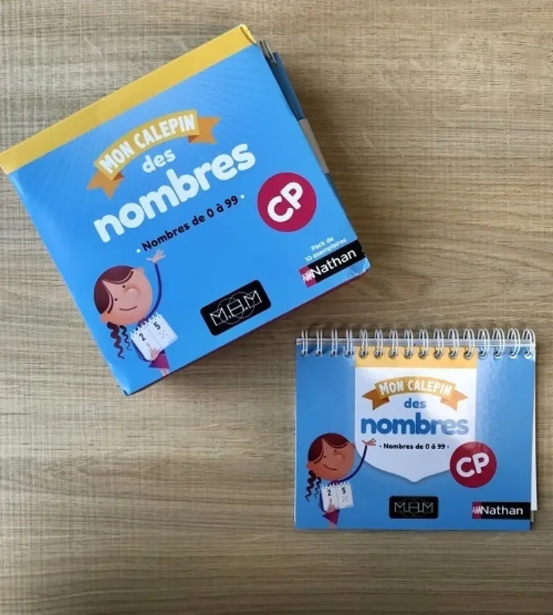 MHM - Mon calepin des nombres CP (pack de 10 ex.) - Matériel collectif - 9782091251332 - 