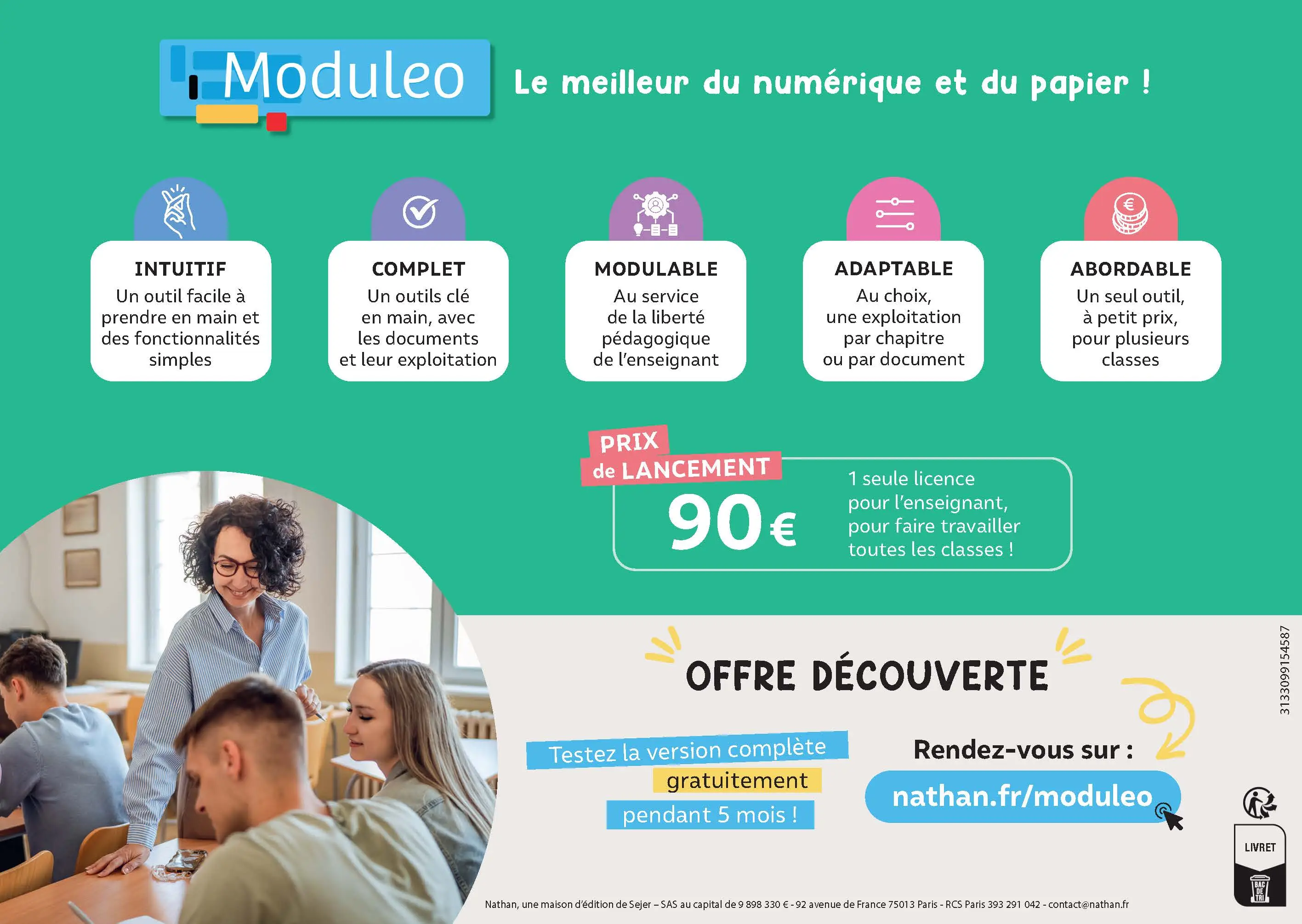 Moduleo Allemand 1re - Licence numérique - 3133099158530 - Moduleo 2