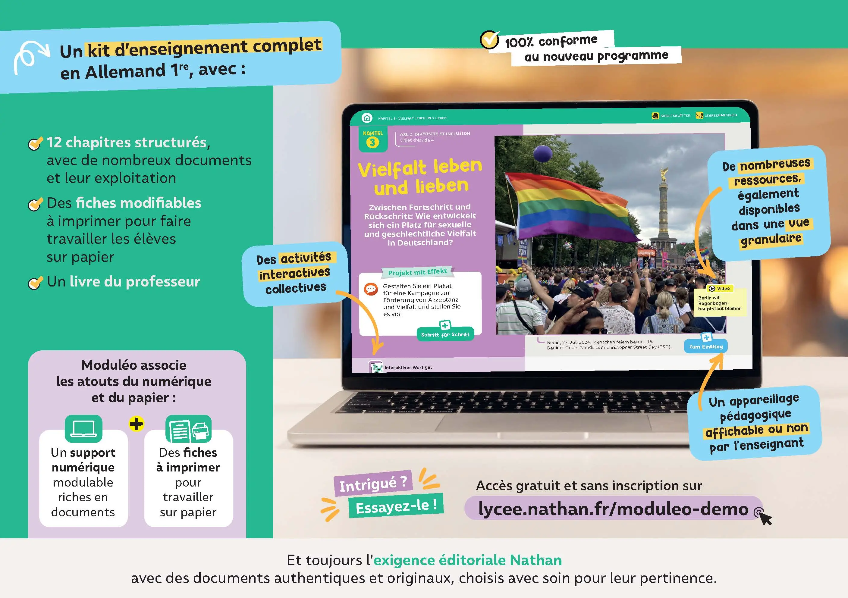 Moduleo Allemand 1re - Licence numérique - 3133099158530 - Moduleo 4