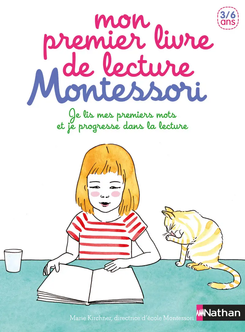 Mon premier livre de lecture Montessori - 3/6 ans - Coffret - 9782092788486