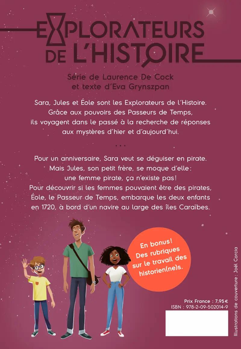 Mystères à Versailles : les enquêtes de Louise de Chanclair -  3 histoires palpitantes à partir de 7 ans - Roman - 9782095034429 - Couverture verso