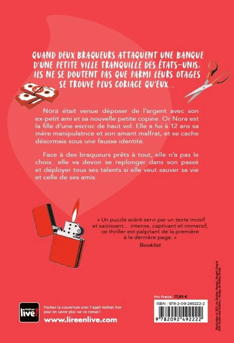 Ne vous fiez pas aux apparences - Thriller Ado - Roman - 9782092492222 - Couverture verso