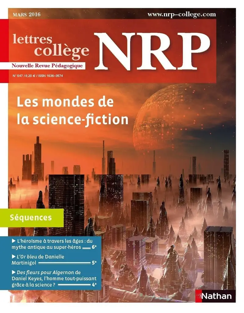 NRP Collège - Les mondes de la science-fiction - Mars 2016 (Format PDF) -  - 9782091117287