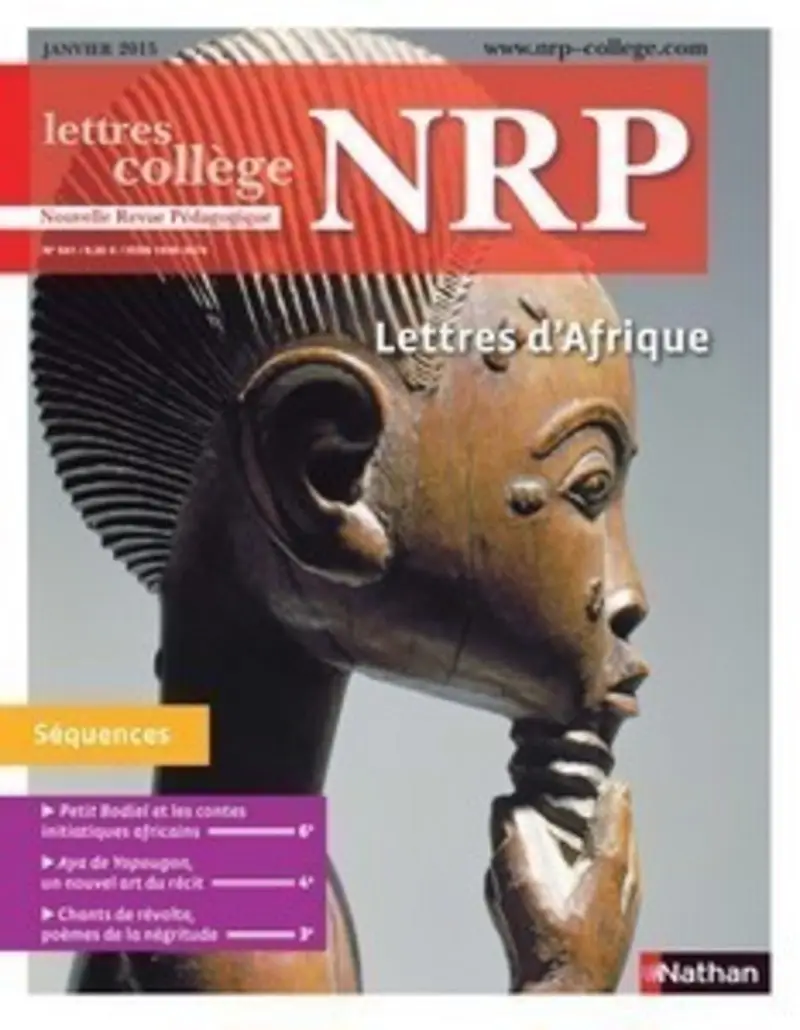 NRP Collège - Lettres d'Afrique - Janvier 2015 (Format PDF) -  - 9782091116747