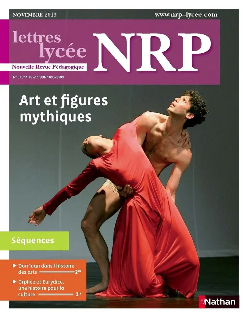 NRP Lycée - Art et figures mythiques - Novembre 2013 (Format PDF)  -  - 9782091116440