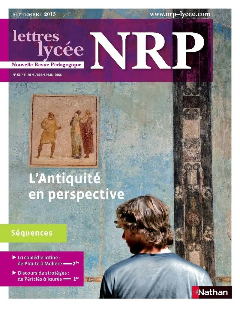 NRP Lycée - L'Antiquité en perspective - Septembre 2013 (Format PDF)  -  - 9782091116426