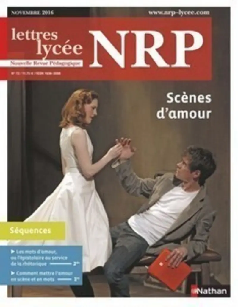 NRP Lycée - Scènes d'amour - Novembre 2016 (Format PDF) -  - 9782091117898
