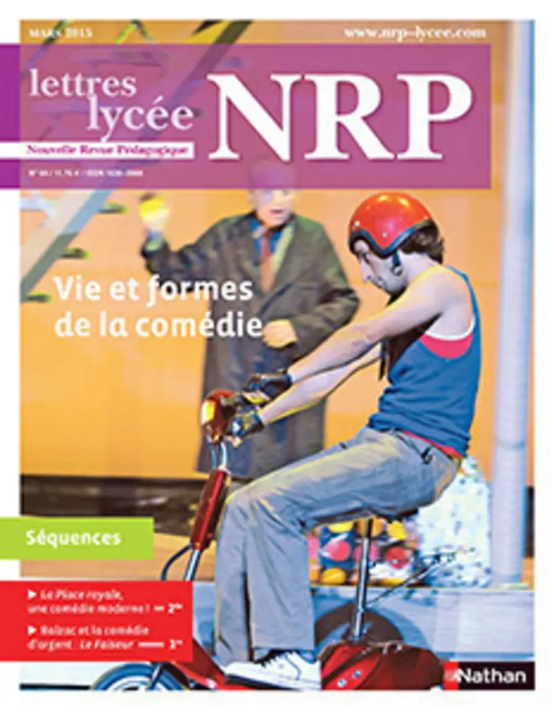 NRP Lycée - Vie et formes de la comédie - Mars 2015 (Format PDF) -  - 9782091116969
