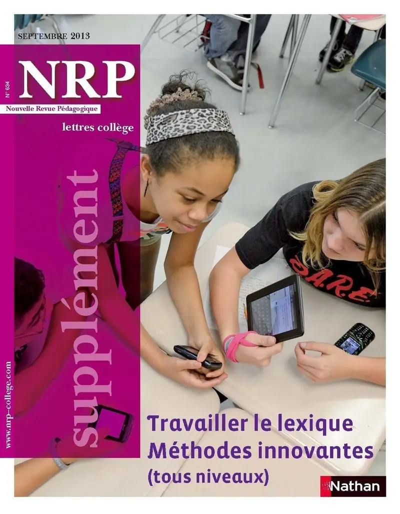 NRP Supplément Collège - Travailler le lexique - Septembre 2013 (Format PDF) -  - 9782091116327