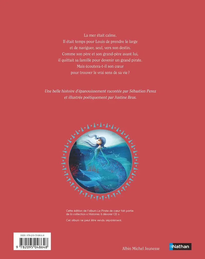 Pack de 5 - Le pirate de coeur  - Albums - 3133099141631 - Couverture verso