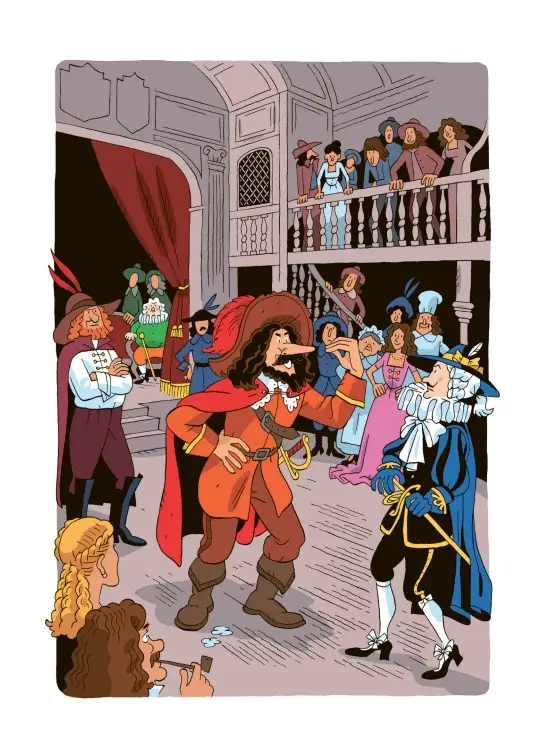 Cyrano de Bergerac - Carrés classiques Collège  - Classique pédagogique - 9782095047641 - Page 1