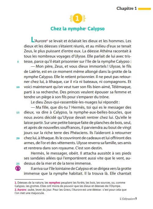 L'Odyssée Carrés classiques Collège  - Classique pédagogique - 9782095047634 - Page 2