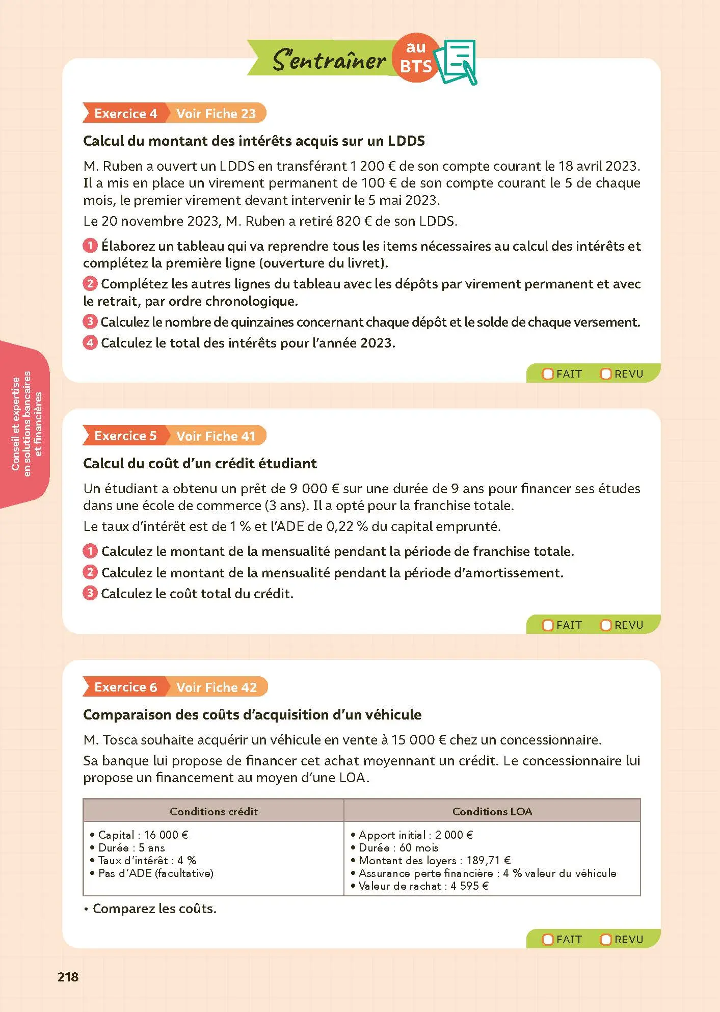 Toutes les matières - BTS Banque - Réflexe - Nouveau programme - Examens 2026 et suivants - Livre parascolaire - 9782095038953 - Page 4