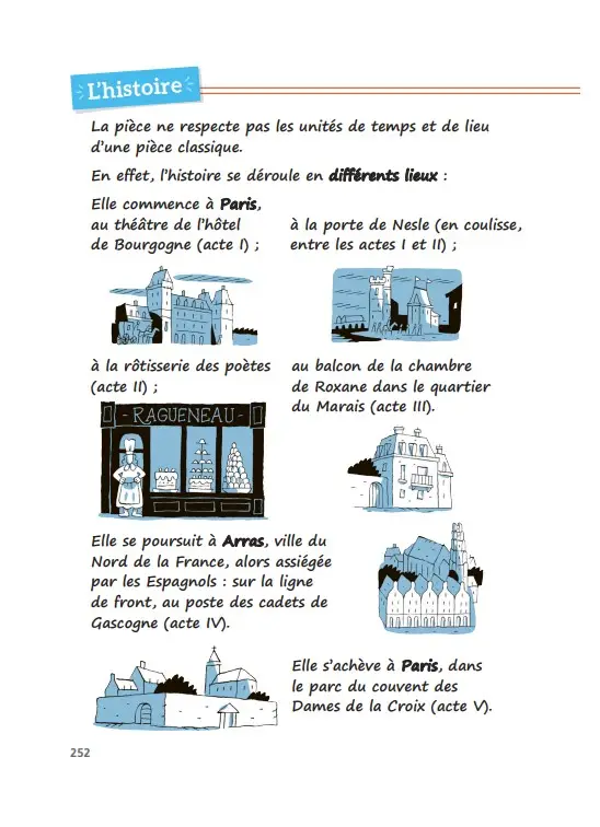 Cyrano de Bergerac - Carrés classiques Collège  - Classique pédagogique - 9782095047641 - Page 5