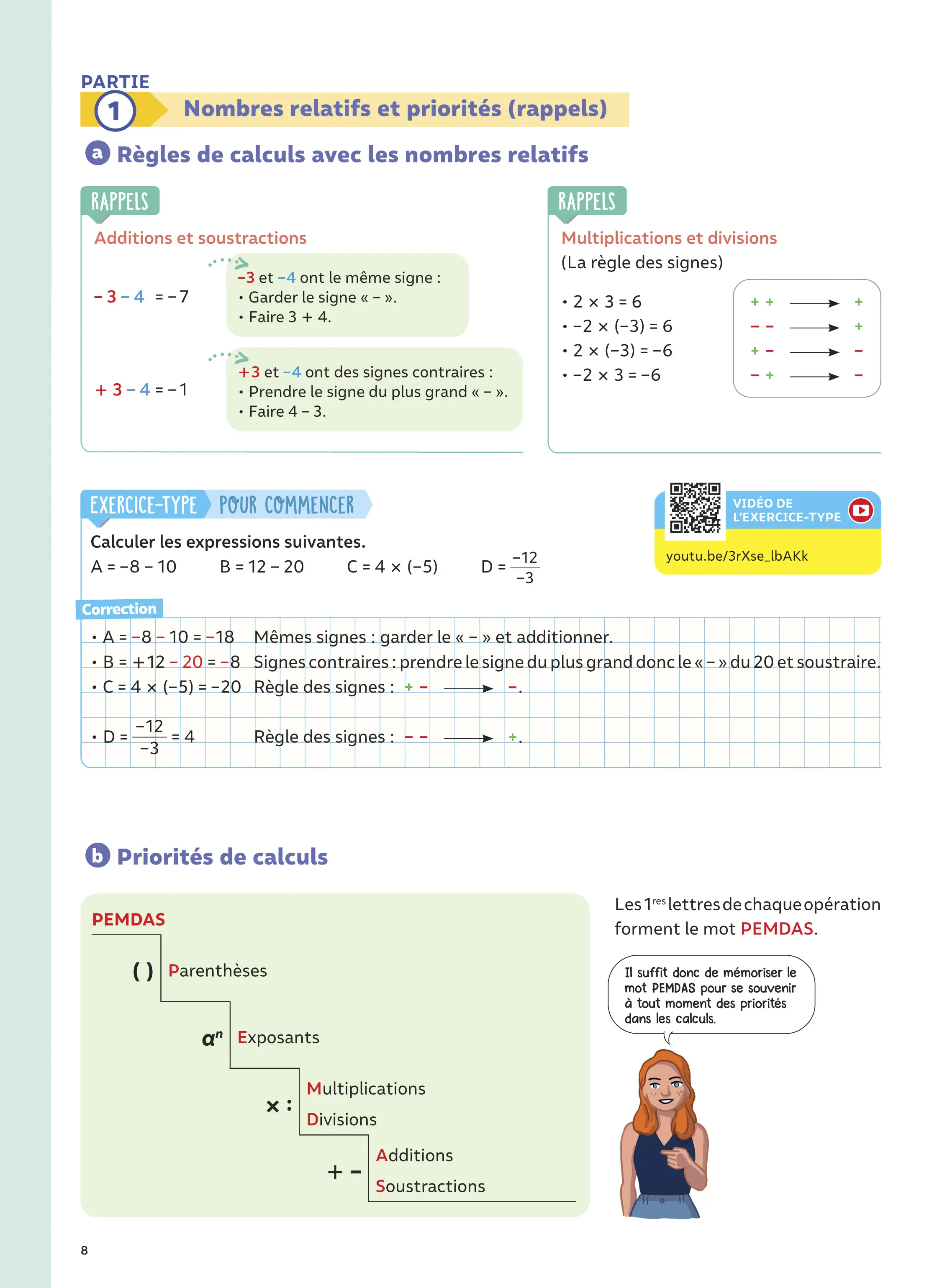 Maths 3e avec Yvan & Florie Monka - Brevet - Le livre de ma chaîne Youtube - Programme de Troisième - 2025-2026 - EPUB - Livre de cours, méthode et exercices - 9782095023959 - page 6
